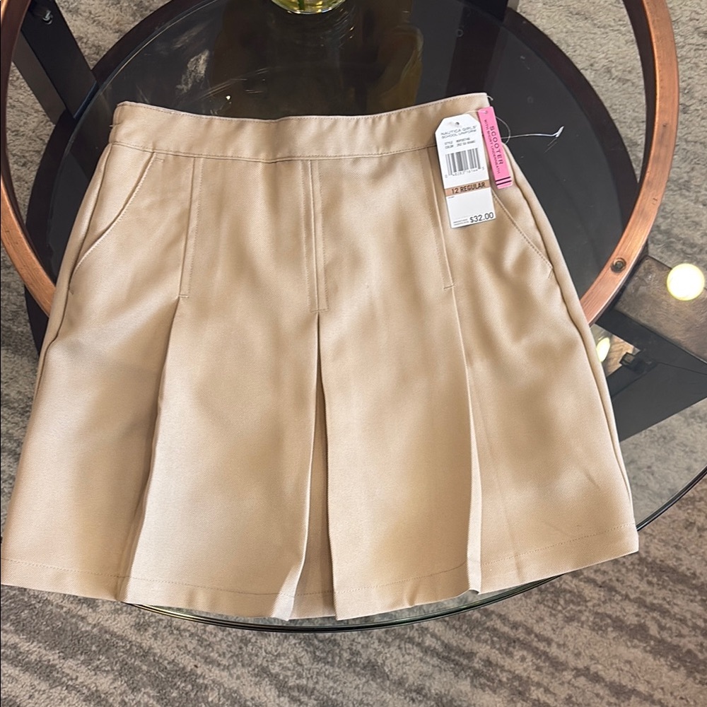 Nautica Kids Tan Skort